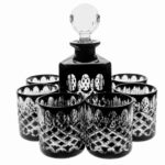 kryształowy zestaw do whisky