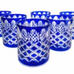 szklanki do whisky kryształowe w kolorze